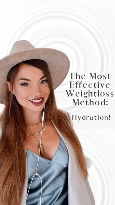 The Most Effective Weightloss Method - Hydration! How Hydration Helps You Lose More Weight Faster