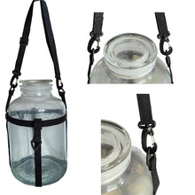 Load image into Gallery viewer, 2 Gallon Glass Jar Easy-Carry Straps