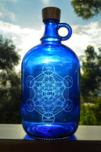 Load image into Gallery viewer, 2Liter Sandblasted Bottles