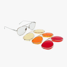 Load image into Gallery viewer, Aviator Clip'N'Go 4 in 1 UV Prescription Transmitter Lenses