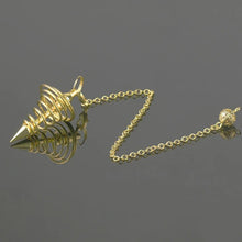 Load image into Gallery viewer, Spiral Vortex Water Dowsing Pendulum