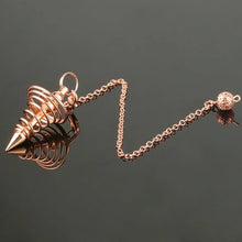 Load image into Gallery viewer, Spiral Vortex Water Dowsing Pendulum