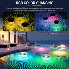 Load image into Gallery viewer, Floating Solar Chromotherapy Lights for Swimming Pools