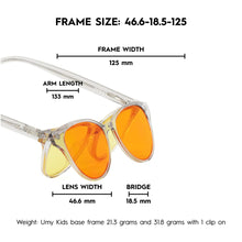 Load image into Gallery viewer, Umy Daytime & Evening Blue Light Blockers- Kids