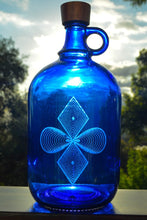 Load image into Gallery viewer, 2Liter Sandblasted Bottles