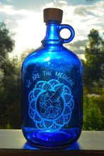 Load image into Gallery viewer, 2Liter Sandblasted Bottles