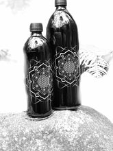 Load image into Gallery viewer, BioPhotonic Miron Glass Bottle with Sacred Geometry