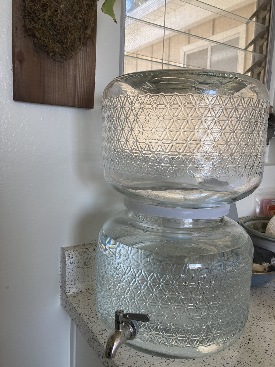 Flower of Life- Glass Water Dispenser - 5 Gallon - Household Items -  Flagstaff, Arizona, Facebook Marketplace