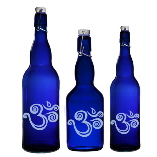 Blue Bottle Love - Swirly OM