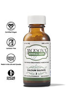 Load image into Gallery viewer, Jackson's #3 Calc sulph 6X - The First Certified Vegan, Lactose-Free Schuessler Tissue Cell Salt - Made in The USA (500 pellets)