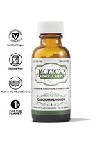 Load image into Gallery viewer, Jackson's #1 Calc fluor 6X - The First Certified Vegan, Lactose-Free Schuessler Tissue Cell Salt - Made in The USA (500 pellets)