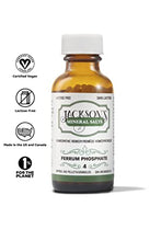 Load image into Gallery viewer, Jackson's #4 Ferr phos 6X - The First Certified Vegan, Lactose-Free Schuessler Tissue Cell Salt - Made in The USA (500 pellets)