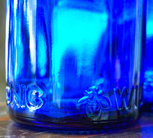 Load image into Gallery viewer, Upcycled Blue Glassware Sandblasted Make Your Own Set!