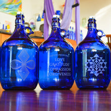 Load image into Gallery viewer, Five Liter Sandblasted Bottle