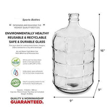 Load image into Gallery viewer, 3 Gallon Round Glass Carboy