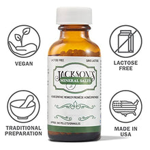 Load image into Gallery viewer, Jackson's #5 Kali mur 6X - Vegan, Lactose-Free Schuessler Tissue Cell Salt - Made in Canada (500 pellets)