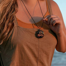 Load image into Gallery viewer, TRISKELION ORGONE HARMONIZER PENDANT - BY GREENFIELD WATER - DESIGNED AND HANDCRAFTED IN AMERICA