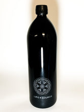 Load image into Gallery viewer, BioPhotonic Miron Glass Bottle with Sacred Geometry - Water Vessel : V1