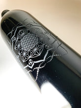 Load image into Gallery viewer, BioPhotonic Miron Glass Bottle with Sacred Geometry - Water Vessel : V1