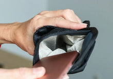 Load image into Gallery viewer, ConcealShield Cell Phone Faraday Travel Bag – EMF + RFID Blocking Privacy Pouch