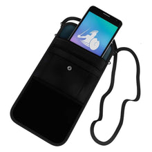 Load image into Gallery viewer, ConcealShield Cell Phone Faraday Travel Bag – EMF + RFID Blocking Privacy Pouch