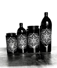Load image into Gallery viewer, BioPhotonic Miron Glass Bottle with Sacred Geometry