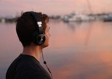 Load image into Gallery viewer, EMF Radiation-Free Air Tube Over-Ear Headphones