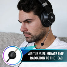 Load image into Gallery viewer, EMF Radiation-Free Air Tube Over-Ear Headphones