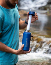 Load image into Gallery viewer, LIFESTRAW GO STAINLESS STEEL WATER BOTTLE WITH FILTER