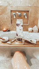 Load image into Gallery viewer, Rose Gold Crystal Bottle - Glass Water Bottle for Crystal Essence Elixirs - Gem Water