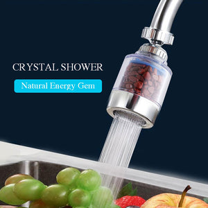 Crystal Faucet - Natural Gemstone Water Engergizer and Structurer for Kitchen Sink