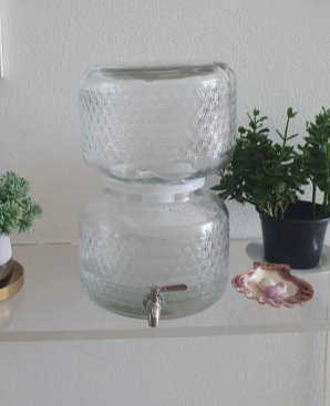 Flower of Life- Glass Water Dispenser - 5 Gallon - Household Items -  Flagstaff, Arizona, Facebook Marketplace