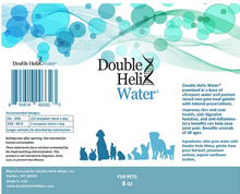 Load image into Gallery viewer, Double Helix Water for Pets 8 oz