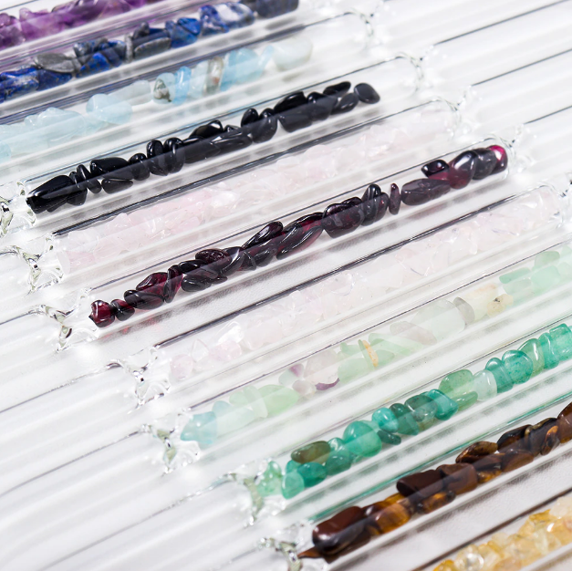 Glass Gem Straws