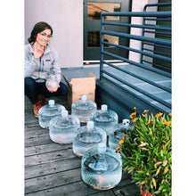 Load image into Gallery viewer, Raw Springwater Delivery in Flower of Life Glass