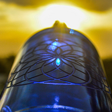 Load image into Gallery viewer, Blue Bottle Love - Eternal Lotus