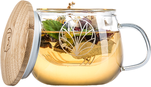 Flaska Angelica Teacup - Structured Glass Tea Cup - .3L