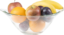 Load image into Gallery viewer, Flaska Karpo Fruit Bowl - Structured Glass Bowl