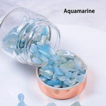 Load image into Gallery viewer, Rose Gold Crystal Bottle - Glass Water Bottle for Crystal Essence Elixirs - Gem Water