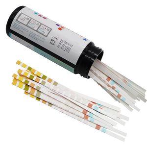 Water Quality Test Strips - 14 In 1 Test Strips For Analyzing Testing Residual Chlorine pH Alkalinity Iron Etc