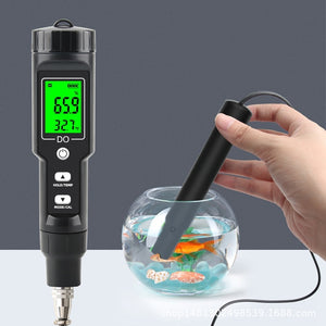 Dissolved Oxygen Analyzer - Portable Oxygen Meter - Water Quality DO Tester