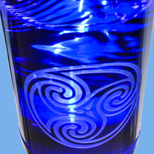 Load image into Gallery viewer, Blue Bottle Love - Triskelion