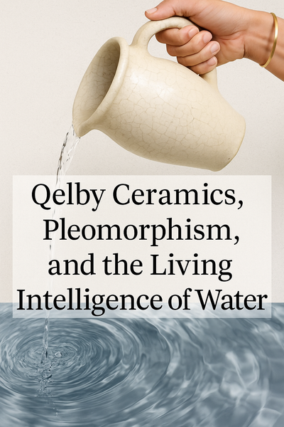 QELBY Ceramics, Pleomorphism, and the Living Intelligence of Water