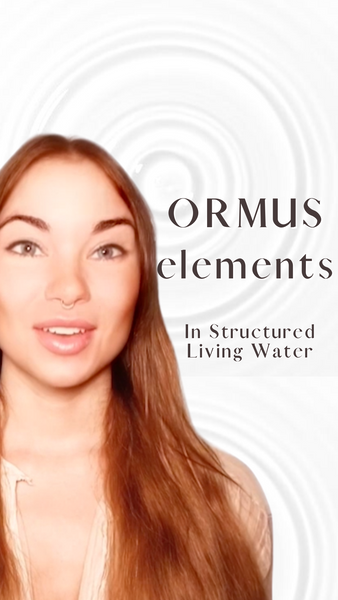ORMUS Elements in Structured Living Water - The Philosopher's Stone?