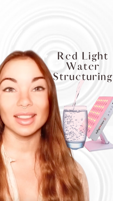 Red Light Water Structuring - Infrared Hydration Techniques For BioHacking Bodywater Structure