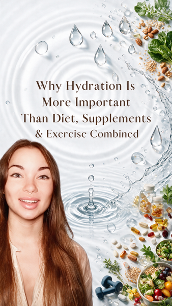 Why Hydration Is More Important Than Diet, Supplements & Exercise Combined: The Quantum Biology Breakthrough