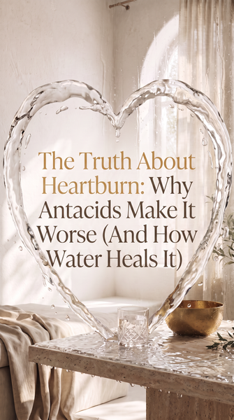 The Truth About Heartburn: Why Antacids Make It Worse (And How Water Heals It)