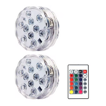 Load image into Gallery viewer, Submersible Chromotherapy Lights for Pools, Bathtubs and Aquariums
