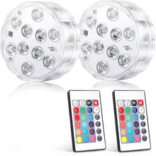 Load image into Gallery viewer, Submersible Chromotherapy Lights for Pools, Bathtubs and Aquariums
