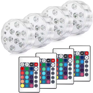 Submersible Chromotherapy Lights for Pools, Bathtubs and Aquariums